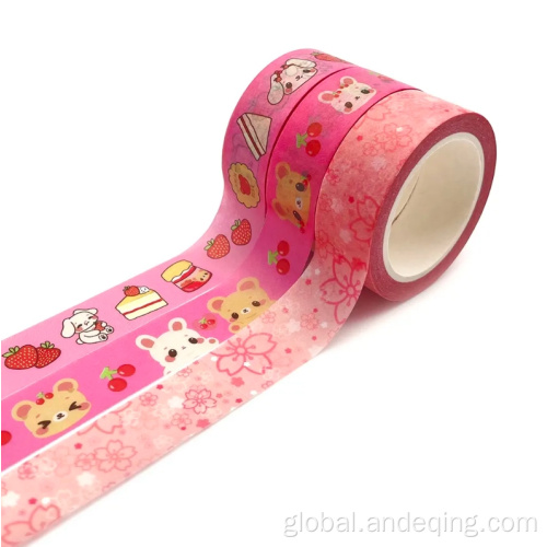 Washi Tape custom printing full color decorative Indian washi tape Factory